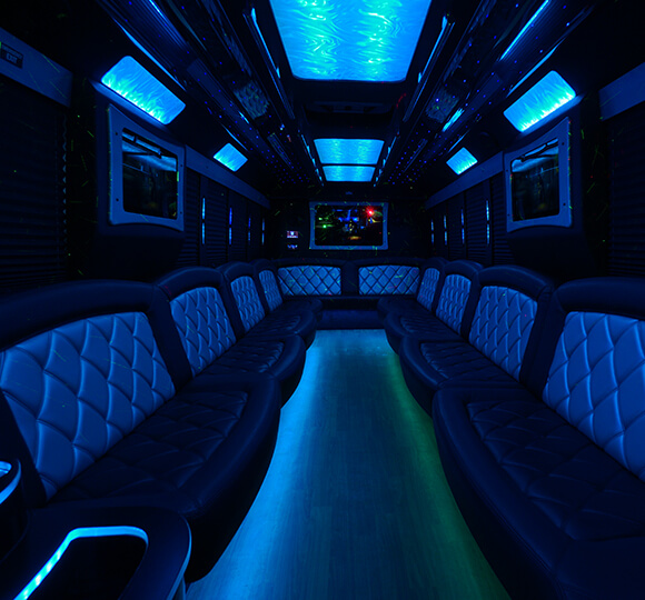 Party bus rentals in Detroit